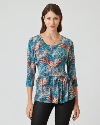 Shirt mit Schößchen