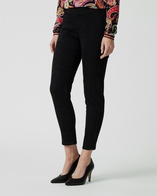 Jeggings mit Snake-Print