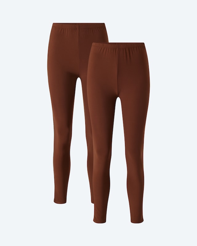 Doppelpack Leggings Doppelpack mit Strassdetails