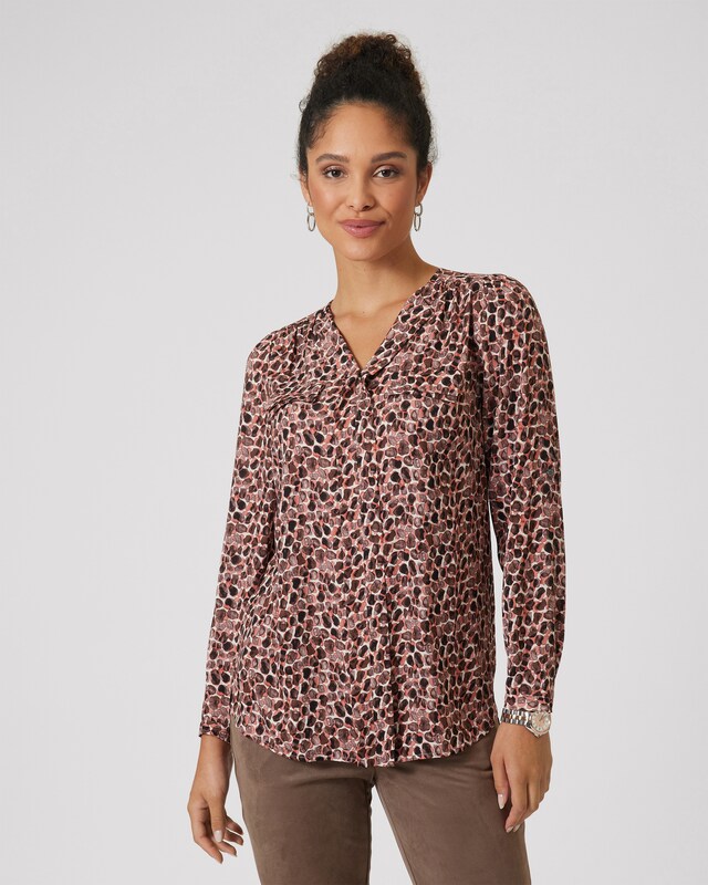 Bluse "Tamara" mit Print