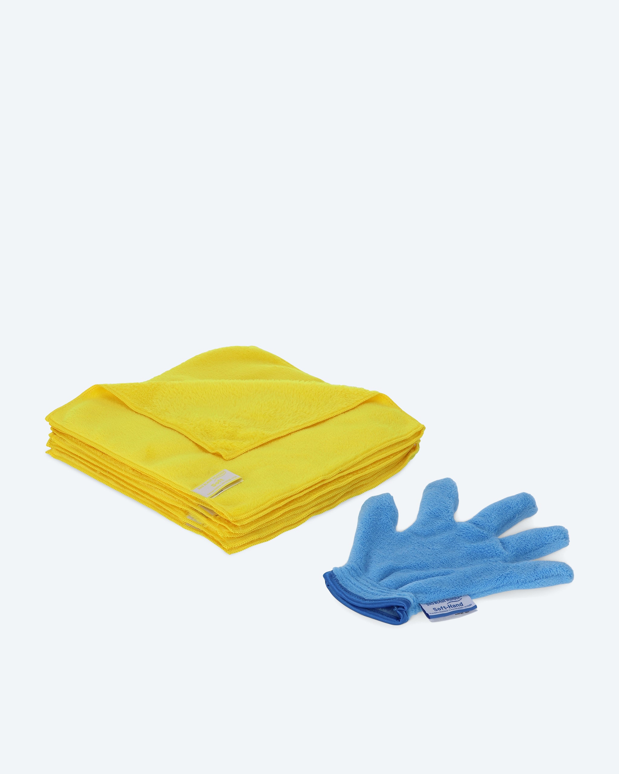 Produktabbildung für Soft Tücher 6er-Set & Handschuh