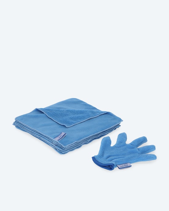 Produktabbildung für Soft Tücher 6er-Set & Handschuh