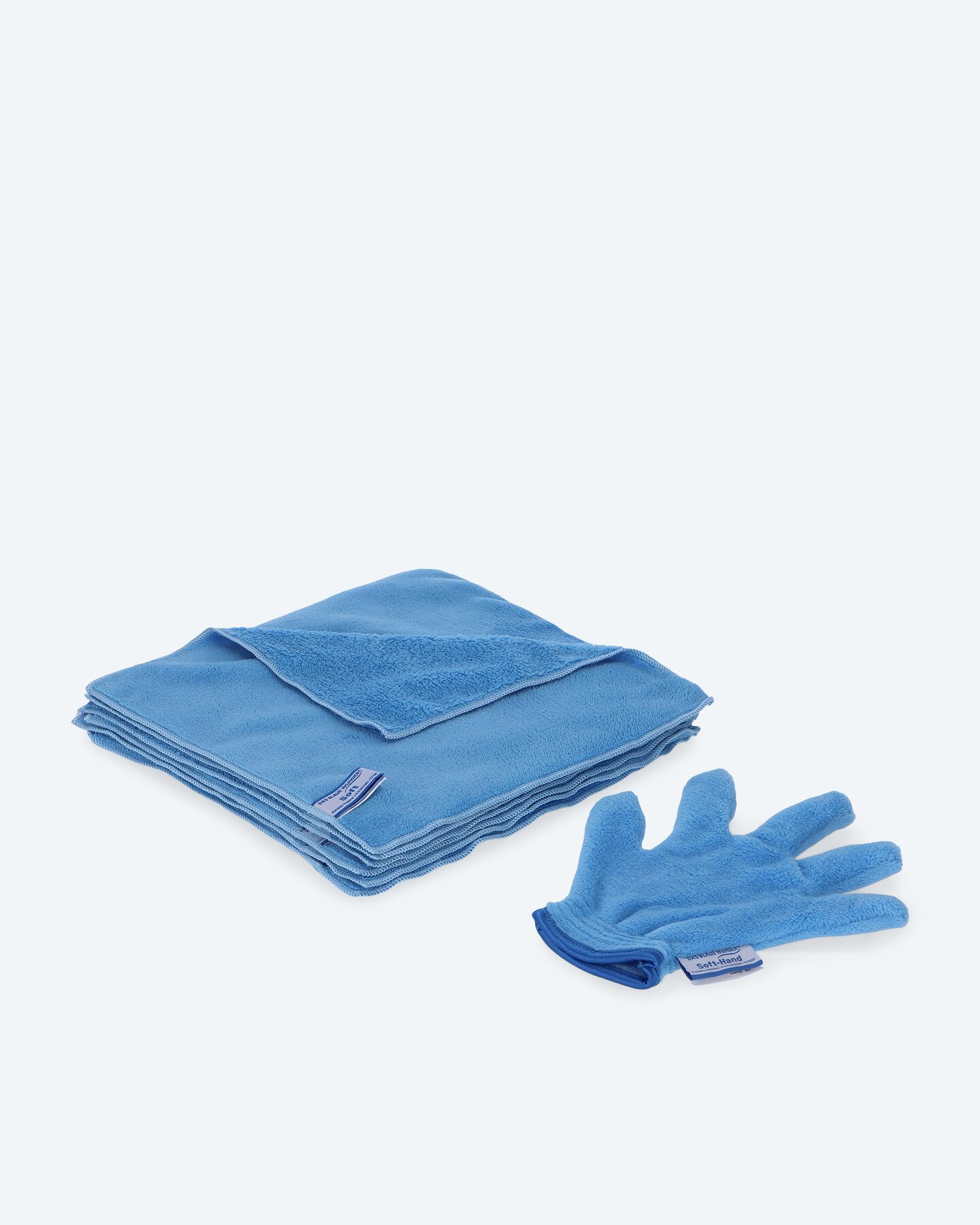 Produktabbildung für Soft Tücher 6er-Set & Handschuh