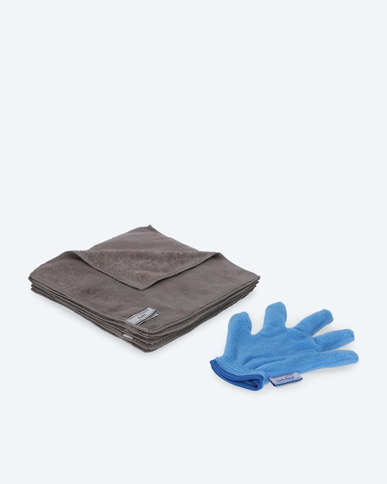Produktabbildung für Soft Tücher 6er-Set & Handschuh