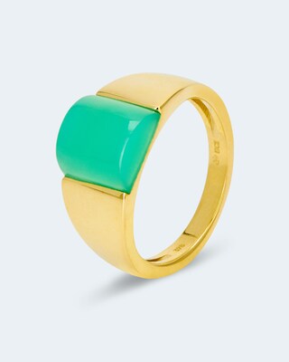 Ring mit Chrysopras