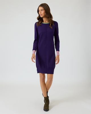 Produktabbildung 3 für Strickkleid im Colourblock-Design