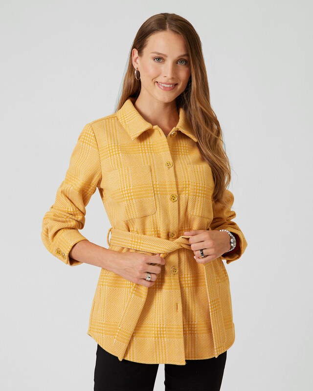 Jacke im Hemdblusen-Style