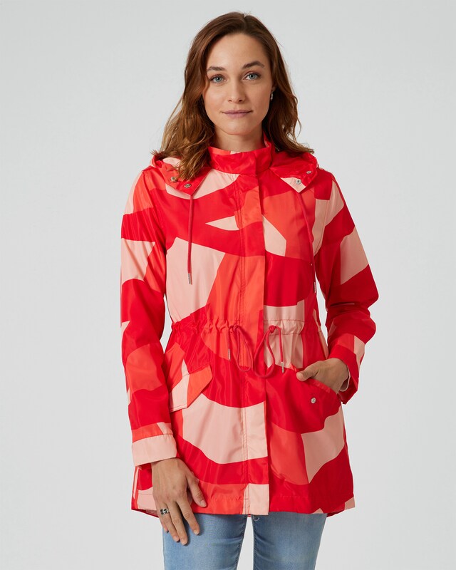 Jacke mit Grafikdruck