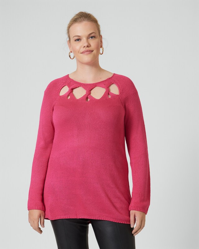 Pullover mit Cut-Outs