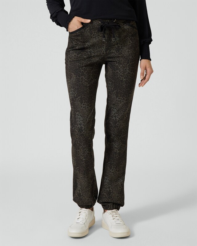 Schlupfhose mit Animalprint