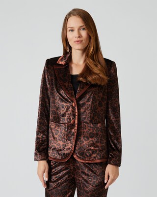 Blazer "Samt Leo"