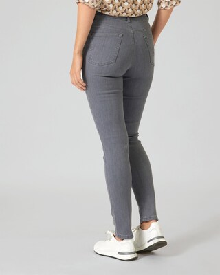 5-Pocket-Jeans mit Logostickerei