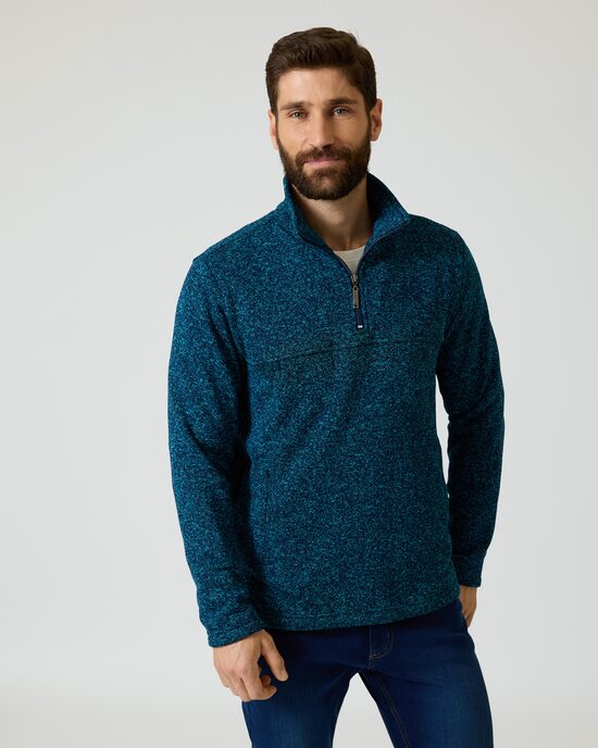 Produktabbildung für Strickfleece-Troyer