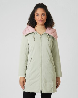 Outdoor-Jacke mit Kapuze