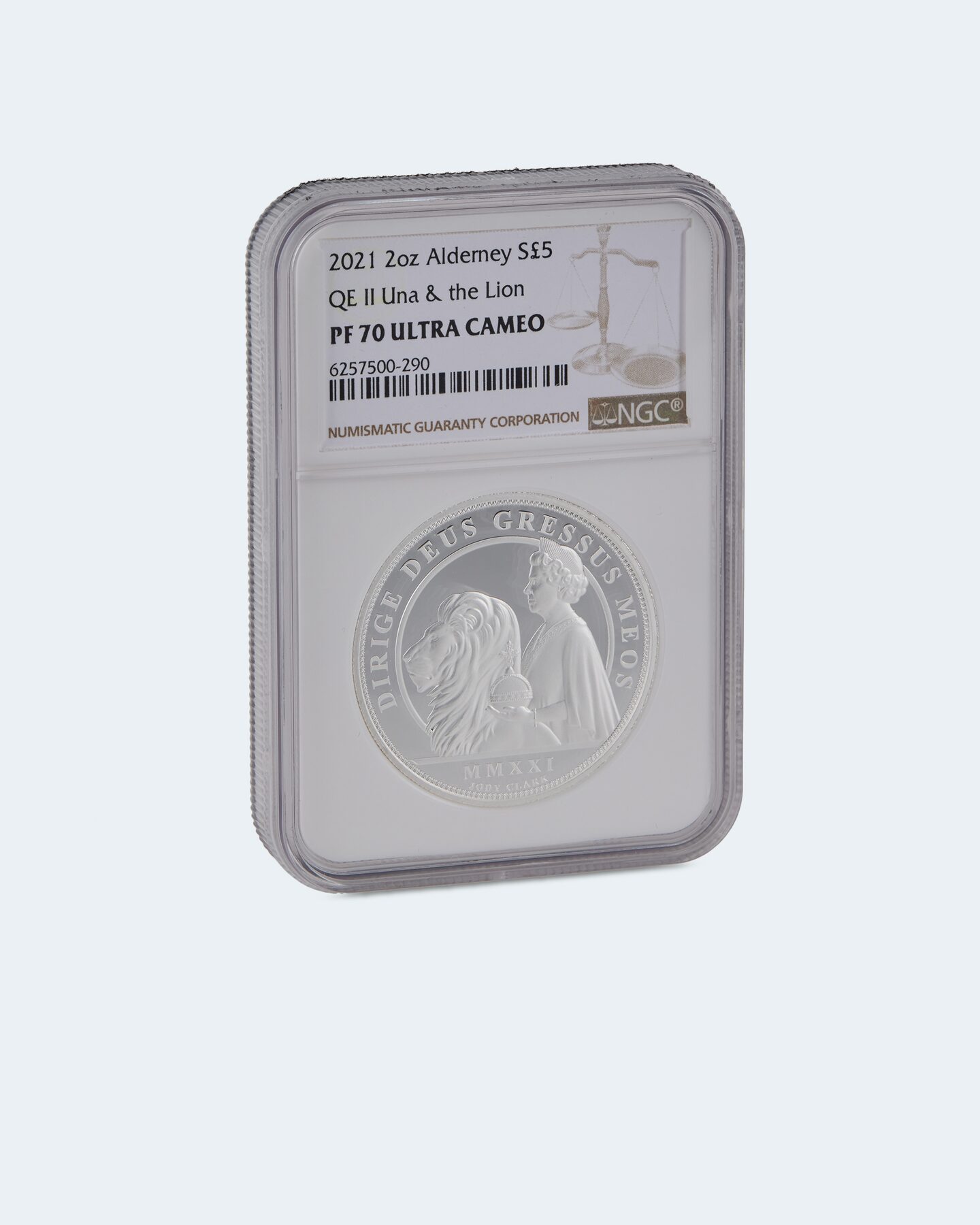 Produktabbildung für 2Oz Silber Una & Löwe 2021 Queen Elizabeth II