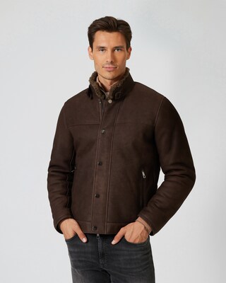 Lammlederjacke