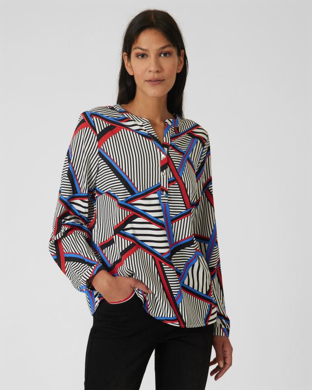 Produktabbildung für Tunika-Bluse mit Print