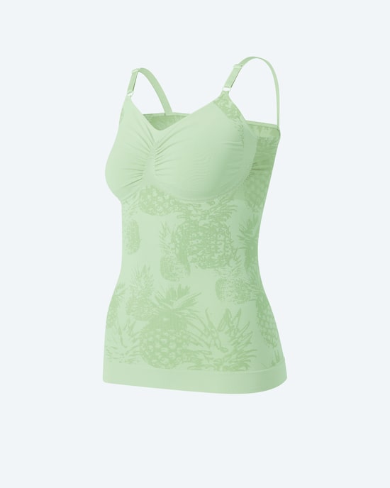 Produktabbildung für Top mit Ananas-Muster