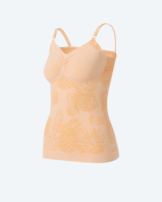 Produktabbildung für Top mit Ananas-Muster