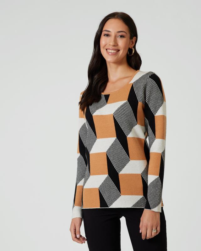 Pullover mit Jacquard-Muster