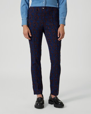 Stoffhose mit Muster