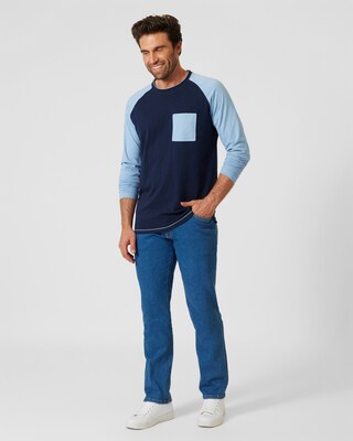 Langarmshirt mit Raglanärmeln