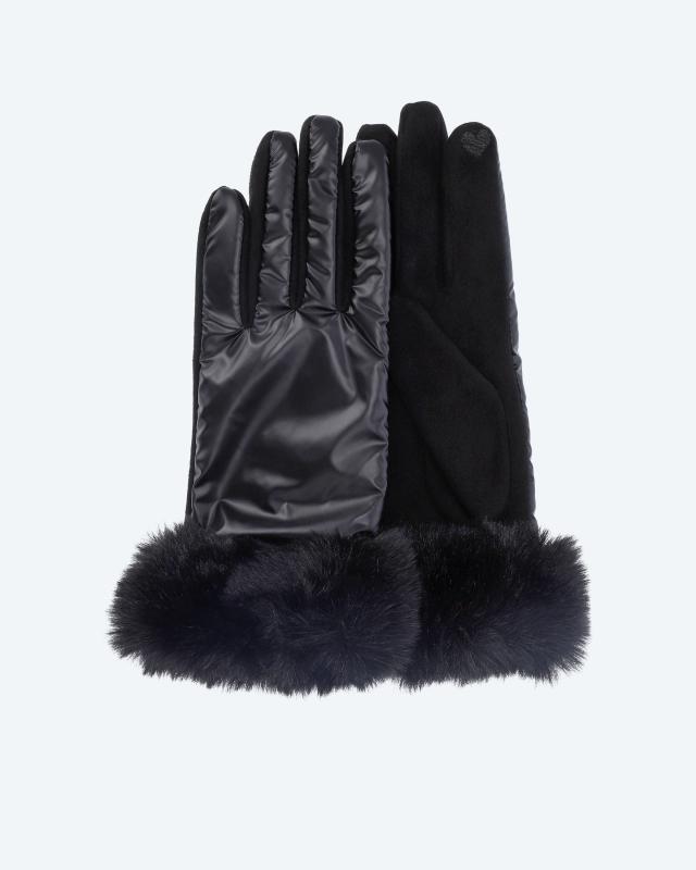 Handschuhe mit Webpelz