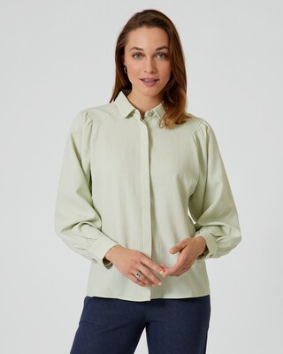 Bluse mit Raglanärmel