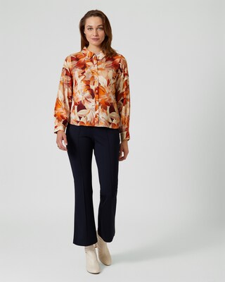 Bluse mit Exklusiv-Druck