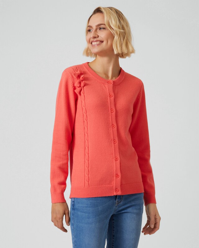 Cardigan mit Schleifchen