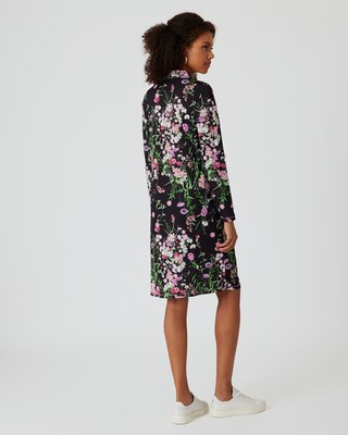 Kleid mit Blüten-Print