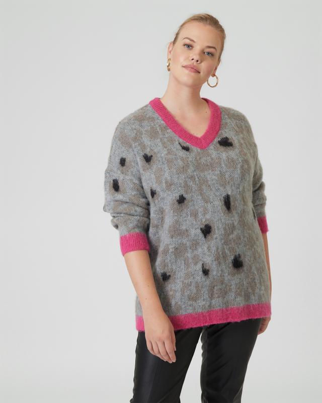 Pullover "Animal" mit Wolle