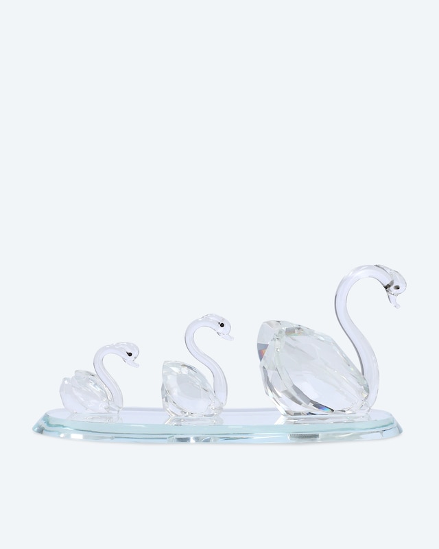 Produktabbildung für Tierskulptur Schwanenfamilie