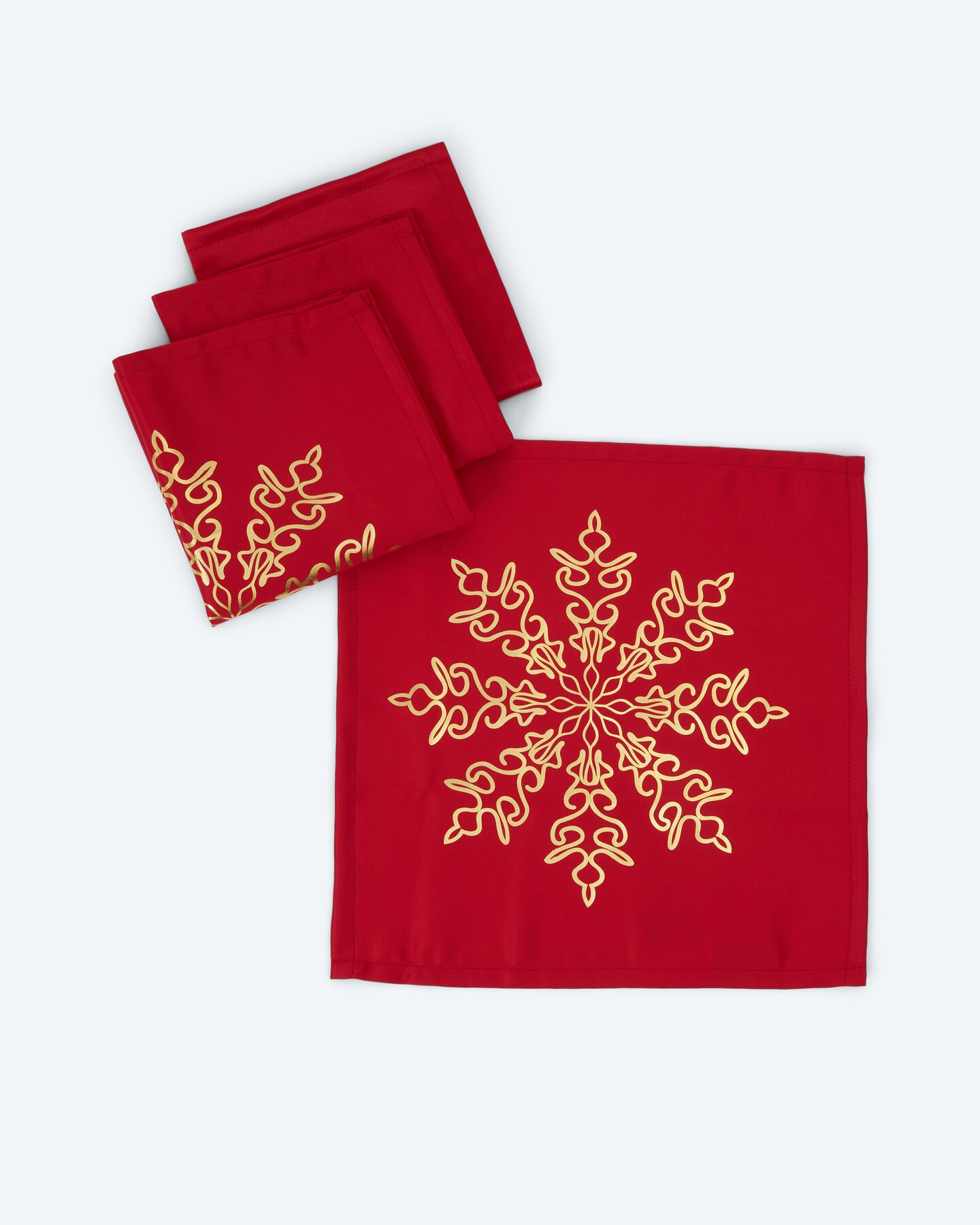 Produktabbildung für Stoffserviettenset "Schneeflocke", 4tlg.