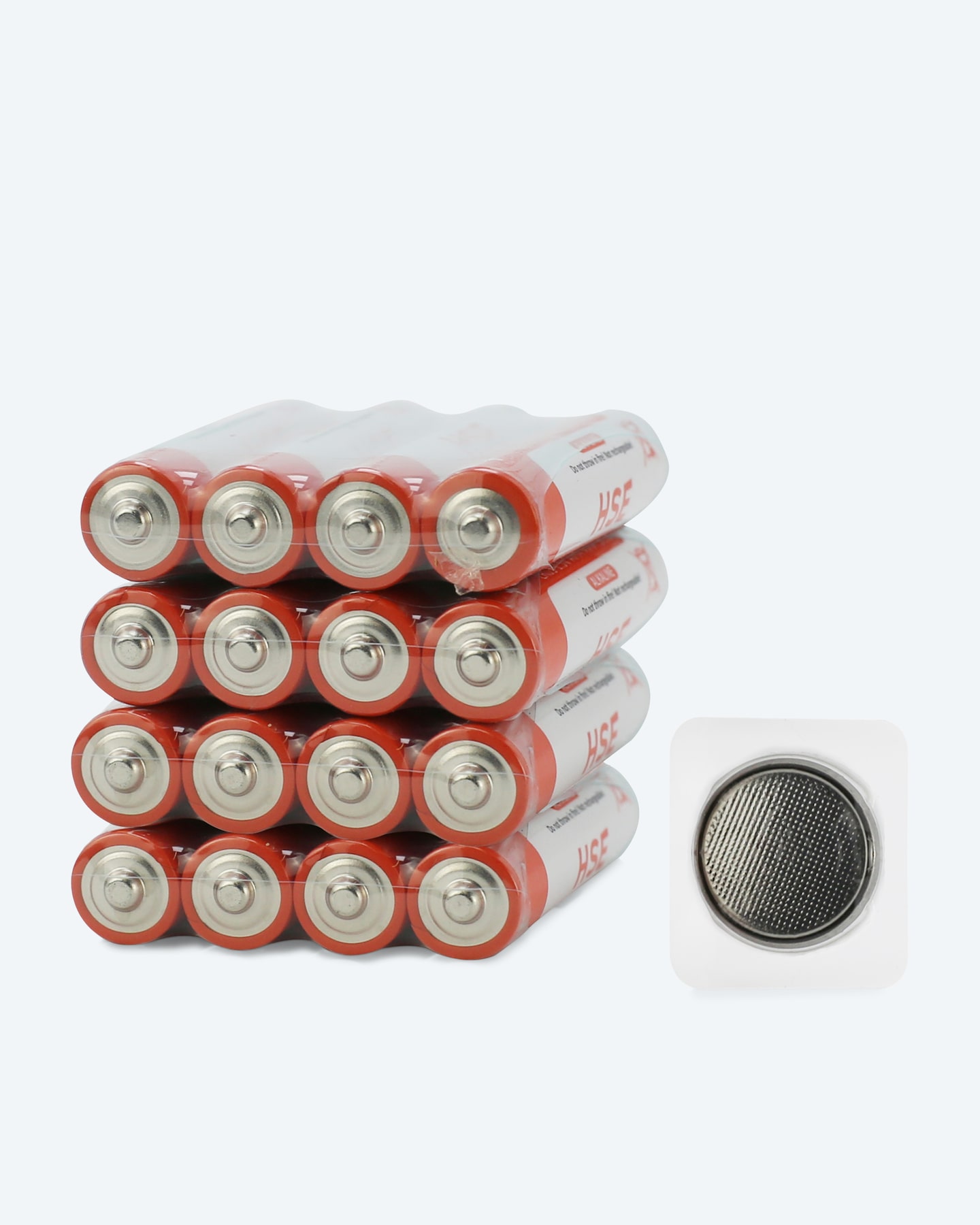 Produktabbildung für Batterienset: 16x AAA + 1x CR2025