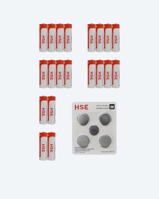 Produktabbildung für Starter Batterienset, 25tlg. Mix