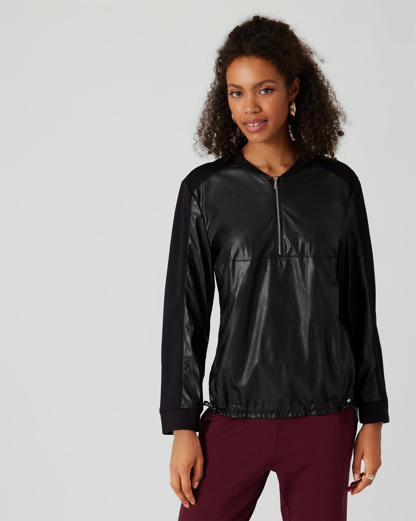 Produktabbildung für Sweatshirt mit Zipper