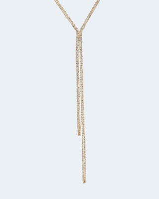 Collier mit Kristallen