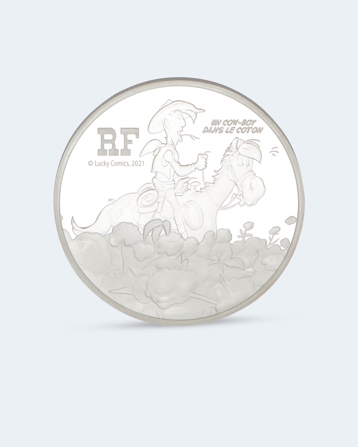Produktabbildung für Silbermünze Lucky Luke