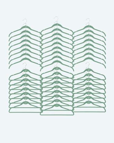 Produktabbildung für Kleiderbügel-Set, 50tlg.
