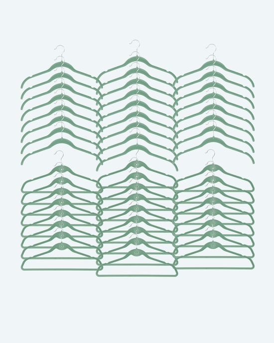 Produktabbildung für Kleiderbügel-Set, 50tlg.