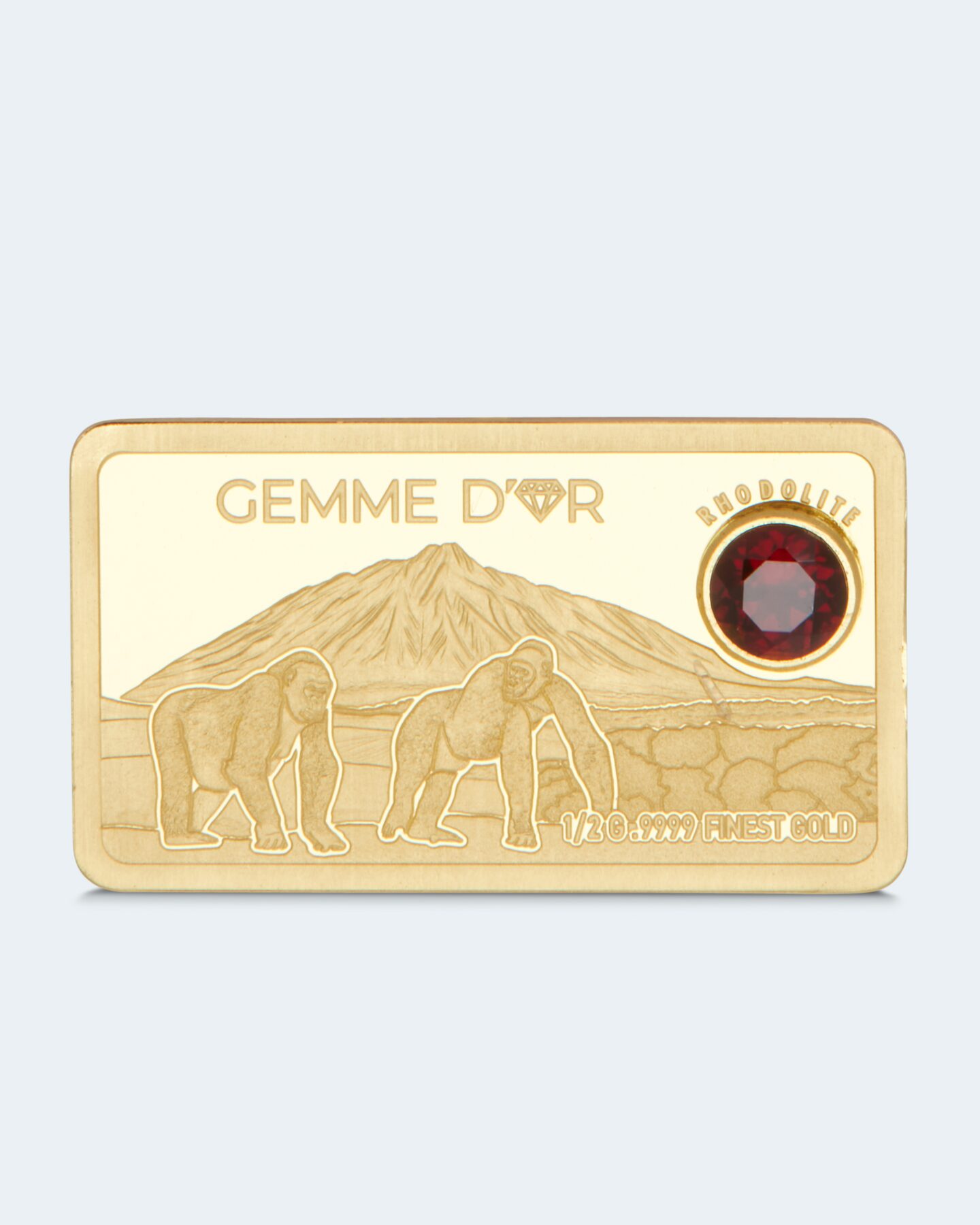 Produktabbildung für Goldbarren Gemme d'or Rhodolit