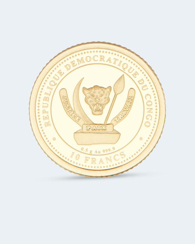 Produktabbildung für Unified Nations Goldmünze Löwenkopf