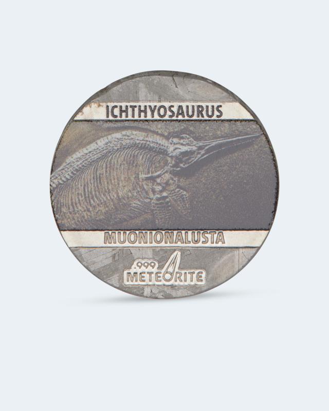 Produktabbildung für Meteoritenmünzen Ichthyosaurus 2020
