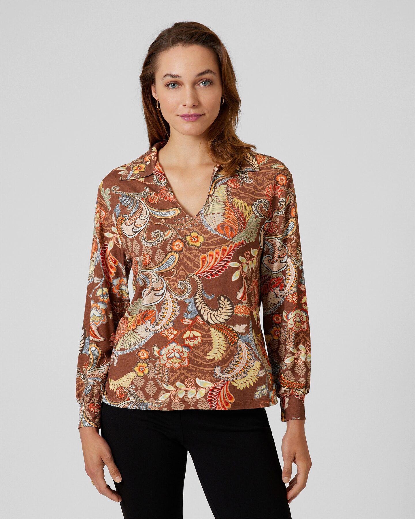 Produktabbildung für Shirt mit Paisley-Print