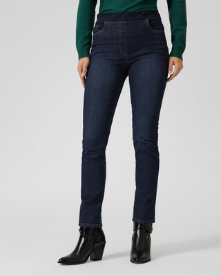 Jeggings mit Strassnieten
