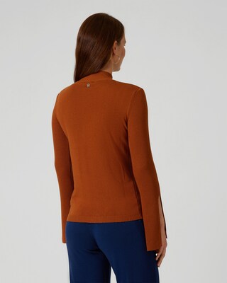 Pullover mit Stehkragen