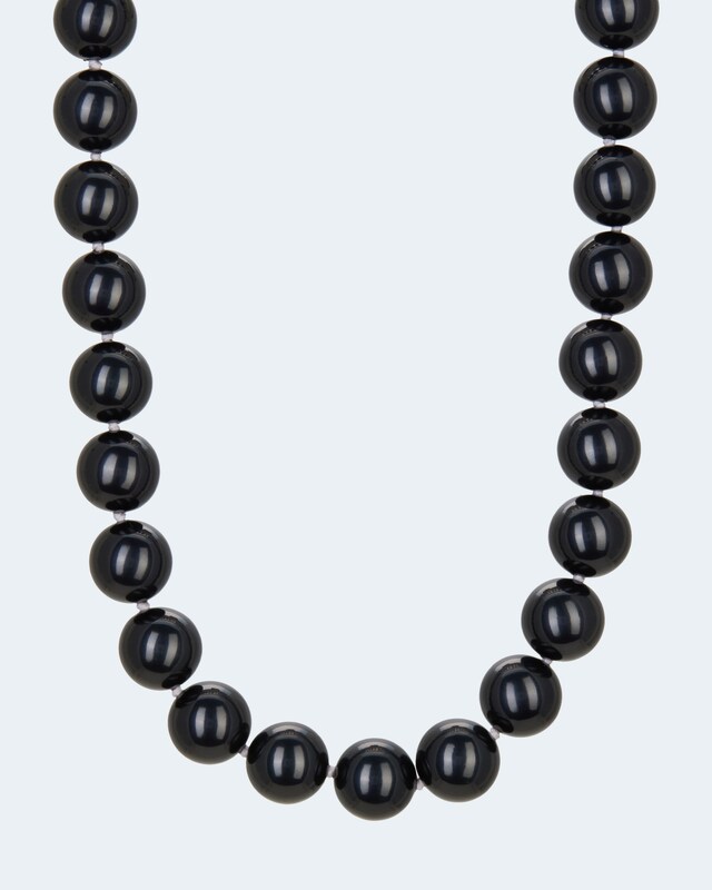 Collier aus Muschelkernperlen 12 mm