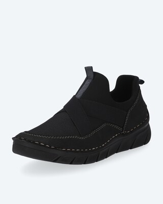 Slipper mit Ziernaht
