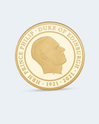 Goldmünze Prinz Philip 2021 Malta